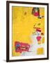 Pink Elephant with Fire Engine, 1984-Jean-Michel Basquiat-Framed Giclee Print