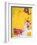 Pink Elephant with Fire Engine, 1984-Jean-Michel Basquiat-Framed Premium Giclee Print