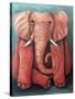 Pink Elephant-Leah Saulnier-Stretched Canvas