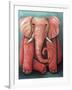 Pink Elephant-Leah Saulnier-Framed Giclee Print