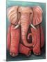 Pink Elephant-Leah Saulnier-Mounted Giclee Print