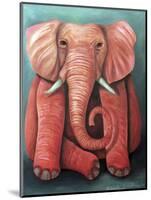 Pink Elephant-Leah Saulnier-Mounted Giclee Print