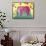 Pink Elephant-Jennifer McCully-Framed Stretched Canvas displayed on a wall