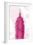 Pink Empire-OnRei-Framed Art Print