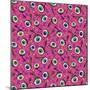 Pink Eyeballs Pattern-Lauren Ramer-Mounted Giclee Print