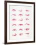 Pink Eyes-Cat Coquillette-Framed Giclee Print