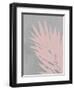 Pink Fan-PI Juvenile-Framed Art Print