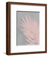 Pink Fan-PI Juvenile-Framed Art Print