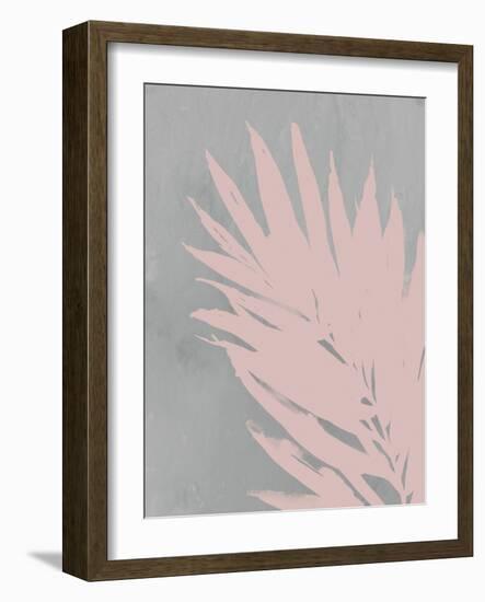 Pink Fan-PI Juvenile-Framed Art Print