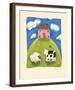 Pink Farmhouse-Sophie Harding-Framed Giclee Print