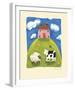 Pink Farmhouse-Sophie Harding-Framed Giclee Print