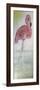 Pink Flamingo Tall-Karen Williams-Framed Giclee Print