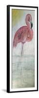 Pink Flamingo Tall-Karen Williams-Framed Giclee Print