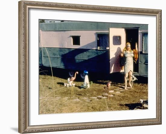 Pink Flamingos, Divine, 1972-null-Framed Photo