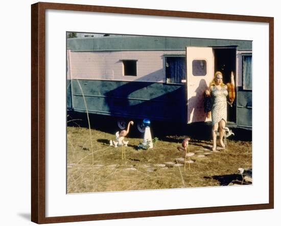 Pink Flamingos, Divine, 1972-null-Framed Photo