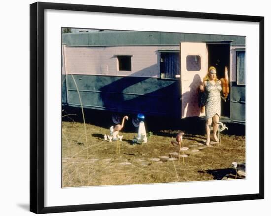 Pink Flamingos, Divine, 1972-null-Framed Photo