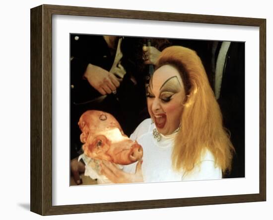 Pink Flamingos, Divine, 1972-null-Framed Photo