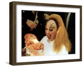 Pink Flamingos, Divine, 1972-null-Framed Photo