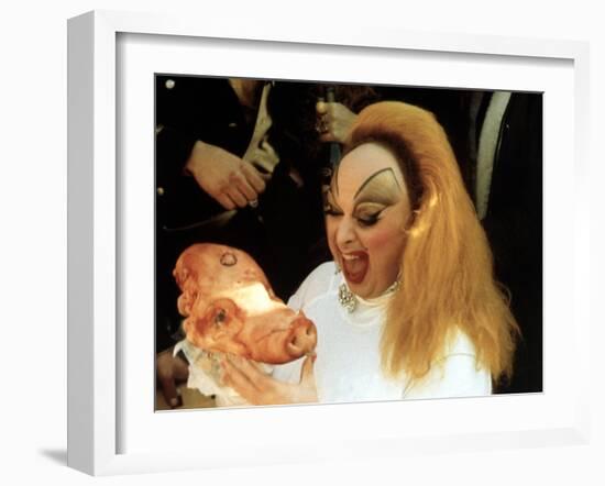 Pink Flamingos, Divine, 1972-null-Framed Photo