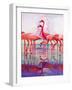 "Pink Flamingos,"January 29, 1938-Francis Lee Jaques-Framed Premium Giclee Print