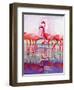 "Pink Flamingos,"January 29, 1938-Francis Lee Jaques-Framed Giclee Print