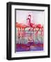 "Pink Flamingos,"January 29, 1938-Francis Lee Jaques-Framed Giclee Print