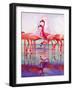 "Pink Flamingos,"January 29, 1938-Francis Lee Jaques-Framed Giclee Print