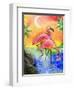 Pink Flamingos-sylvia pimental-Framed Art Print