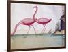 Pink Flamingos-null-Framed Giclee Print