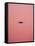 Pink Flight-Design Fabrikken-Framed Stretched Canvas