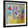 Pink Floral II-Ruth Palmer-Framed Art Print