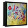 Pink Floral II-Ruth Palmer-Framed Stretched Canvas