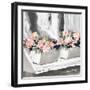 Pink Floral Window-Jane Slivka-Framed Art Print