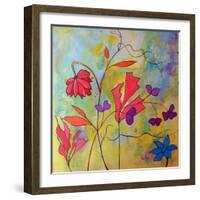 Pink Floral-Ruth Palmer-Framed Art Print