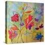 Pink Floral-Ruth Palmer-Stretched Canvas