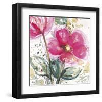 Pink Flower I-Lilian Scott-Framed Art Print