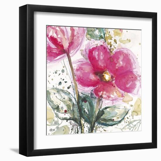 Pink Flower I-Lilian Scott-Framed Art Print