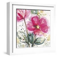 Pink Flower I-Lilian Scott-Framed Art Print