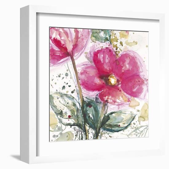 Pink Flower I-Lilian Scott-Framed Art Print