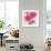 Pink Flower II-Lilian Scott-Framed Art Print displayed on a wall