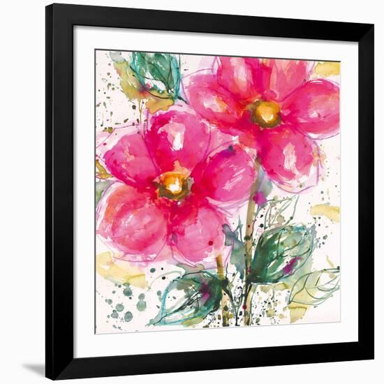 Pink Flower II-Lilian Scott-Framed Art Print