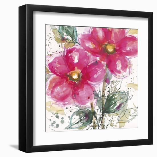 Pink Flower II-Lilian Scott-Framed Art Print