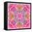 Pink Flower Mandala-Alaya Gadeh-Framed Stretched Canvas