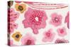 Pink Flower Power-Melissa Averinos-Stretched Canvas