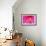 Pink Flower-Martina Bleichner-Framed Art Print displayed on a wall