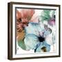 Pink Flowers 2-Victoria Brown-Framed Art Print