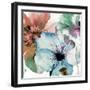 Pink Flowers 2-Victoria Brown-Framed Art Print