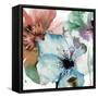 Pink Flowers 2-Victoria Brown-Framed Stretched Canvas