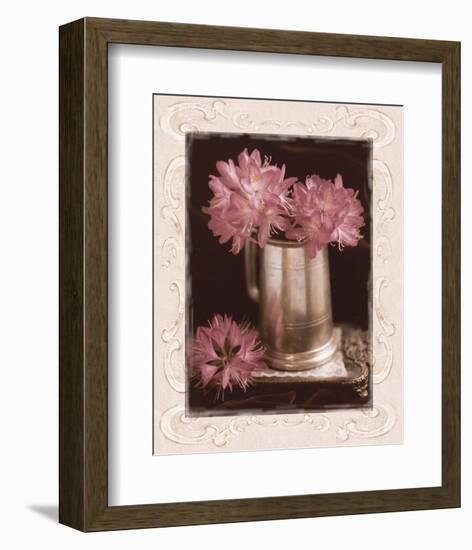 Pink Flowers Fresh Cuts I-Richard Sutton-Framed Art Print