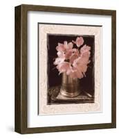 Pink Flowers Fresh Cuts II-Richard Sutton-Framed Art Print